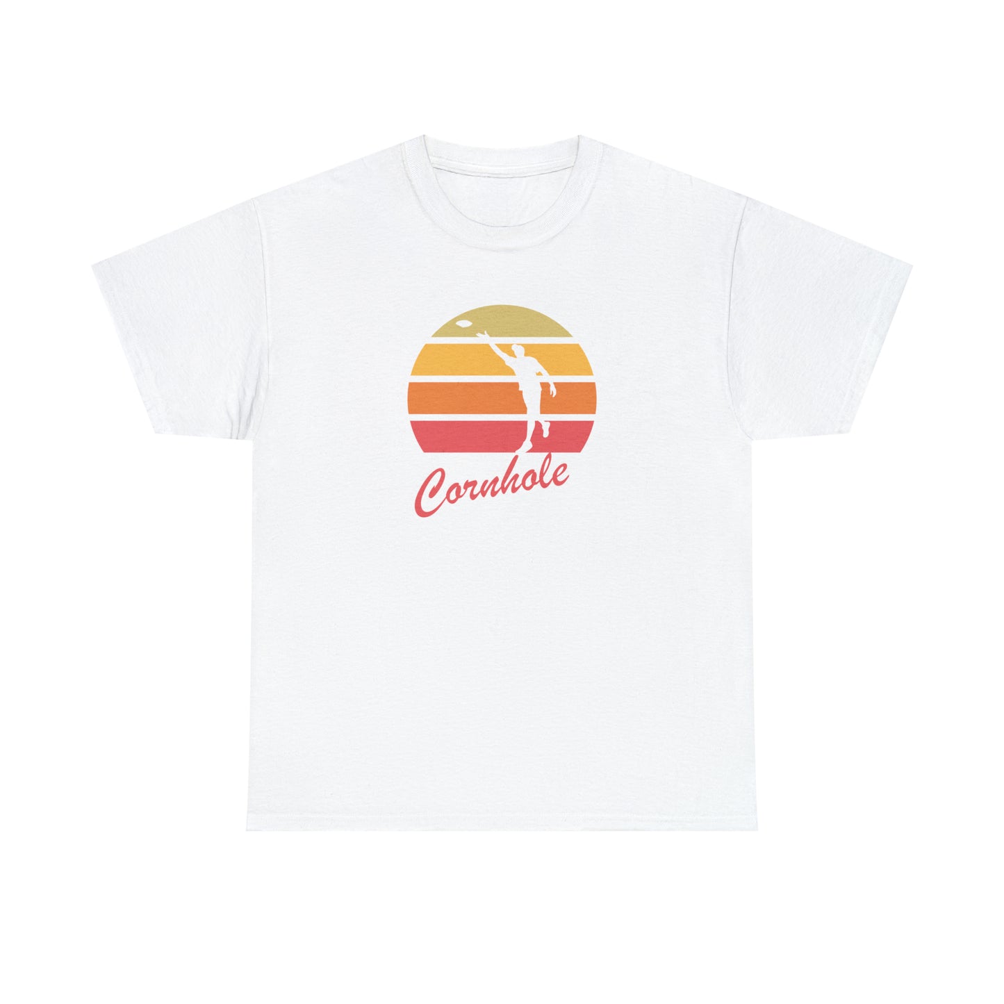 Retro Cornhole T-Shirt - Unisex, Heavy Cotton, Vintage Aesthetic