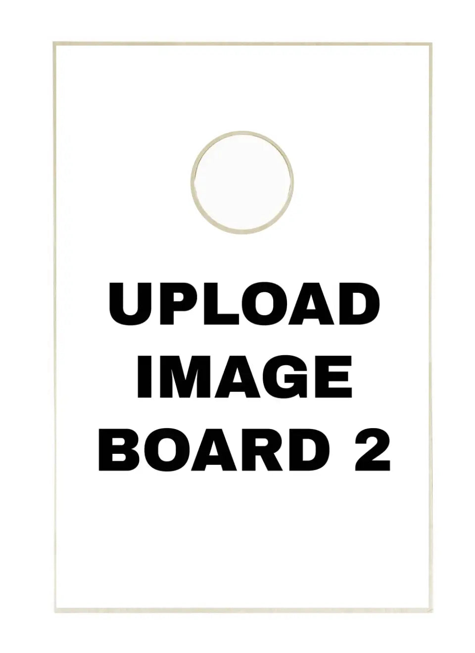 Customizable Design Tailgate Size 2-ft x 3-ft Cornhole Board Set