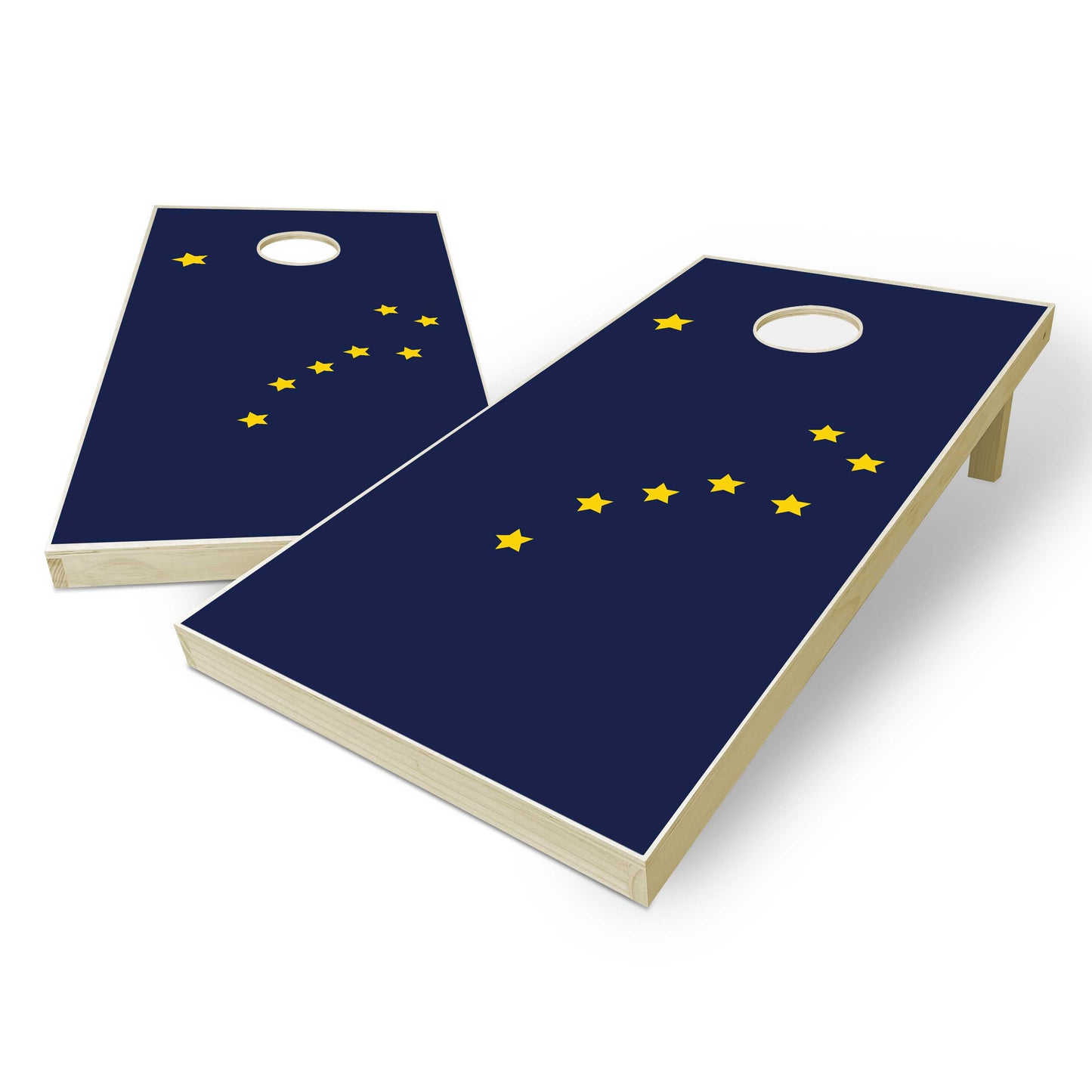 Alaska State Flag Cornhole Set