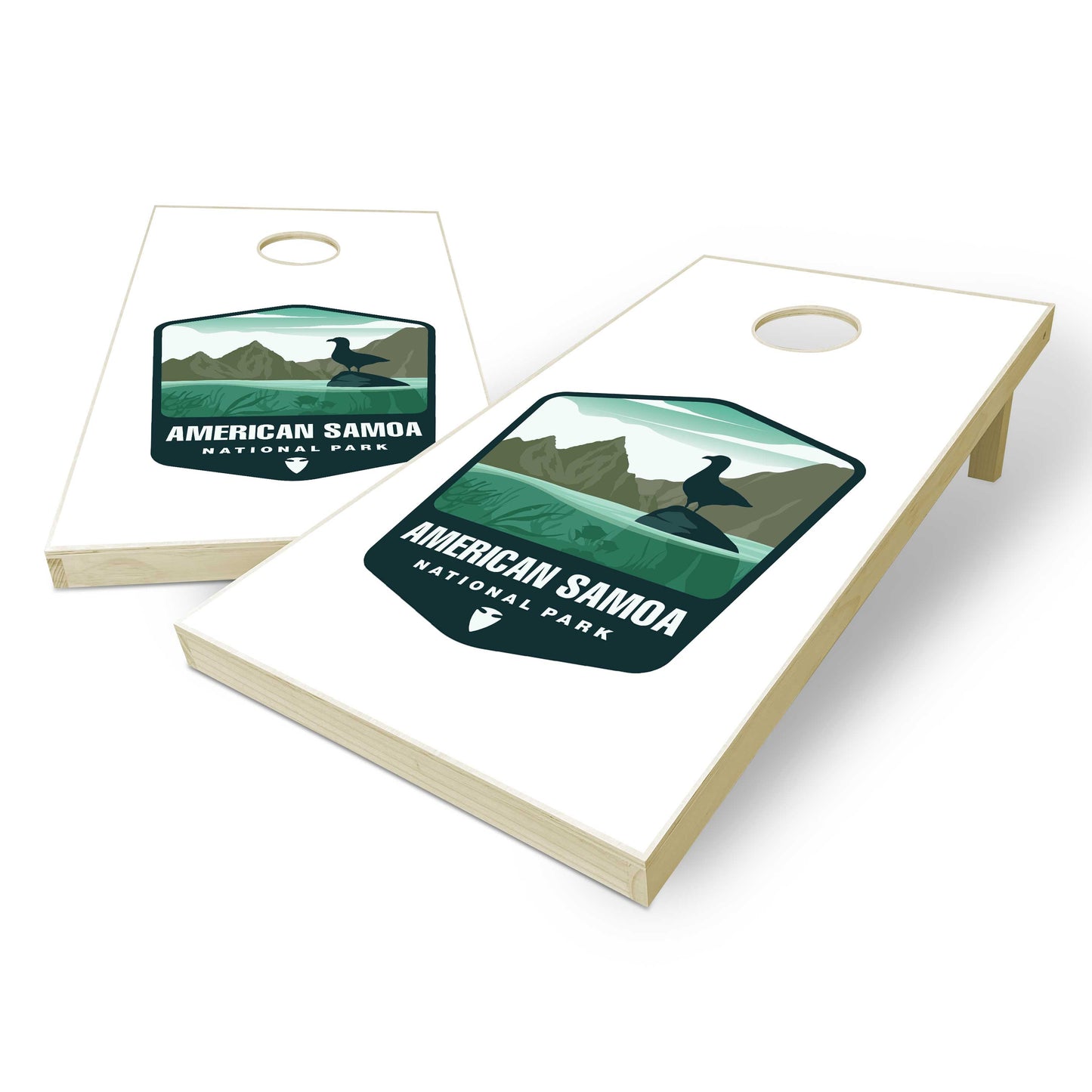 American Samoa National Park Cornhole Boards
