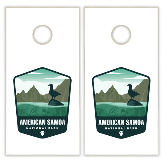 American Samoa National Park Cornhole Boards