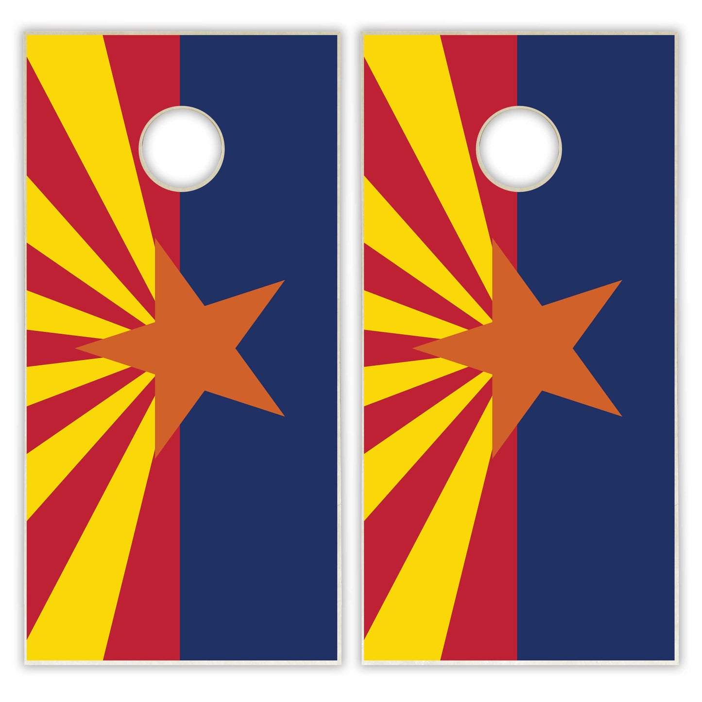 Arizona State Flag Cornhole Set
