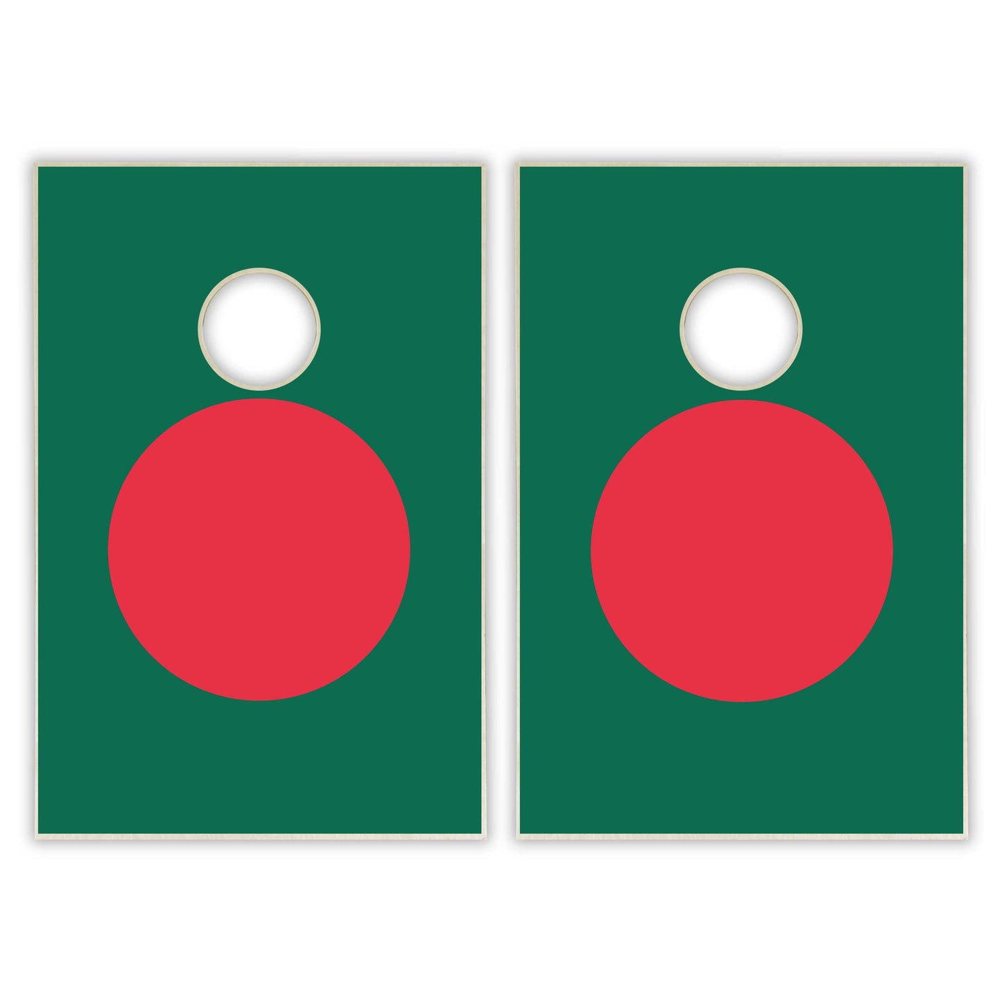 Bangladesh Flag Tailgate Cornhole Set