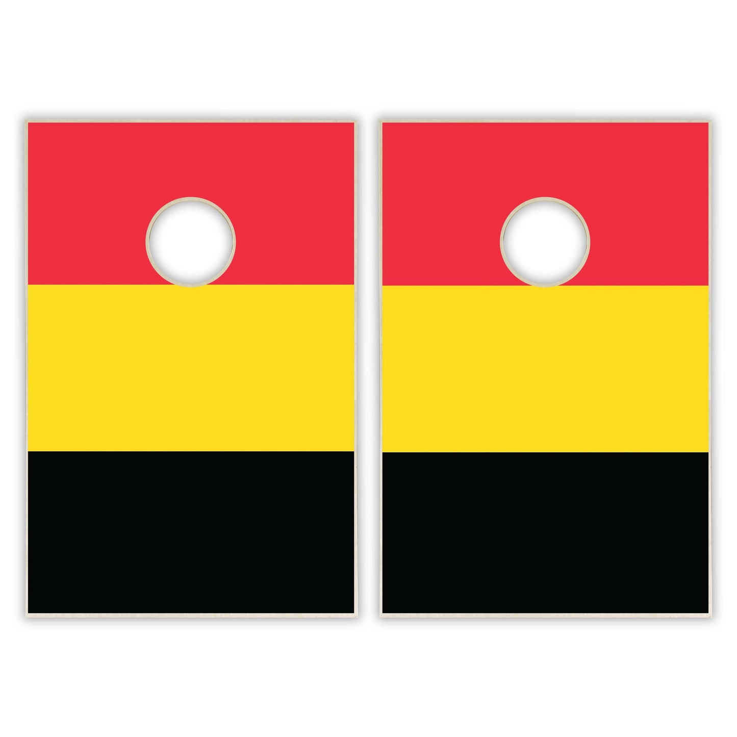 Belgium Flag Tailgate Cornhole Set
