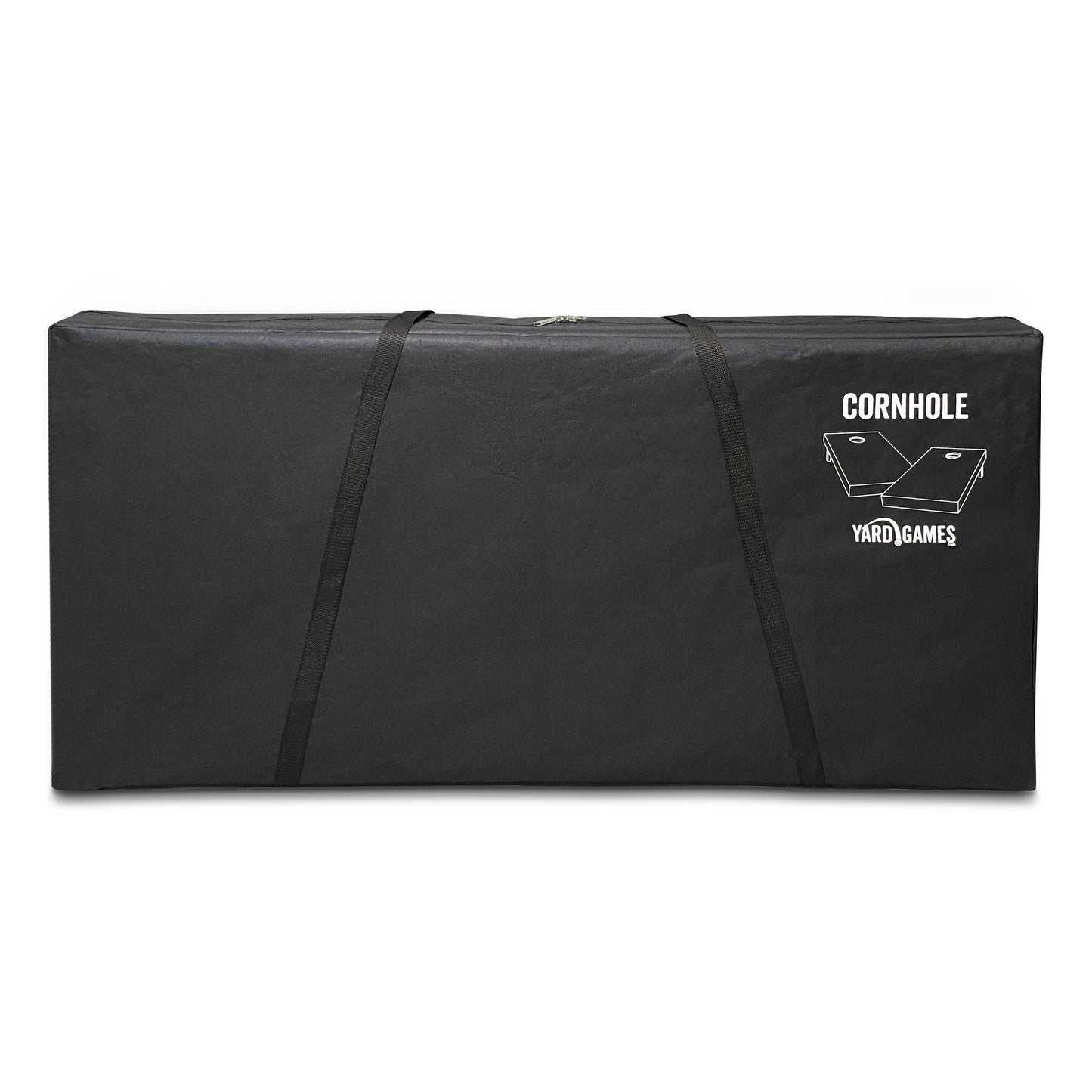 Vietnam Flag Cornhole Set - Black Wood