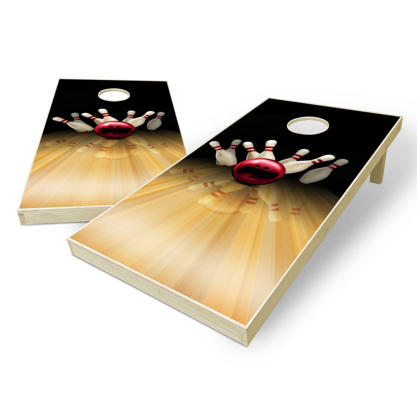 Bowling Cornhole Boards