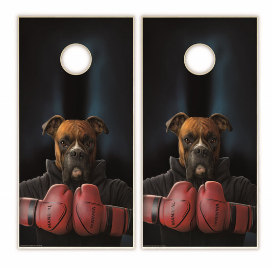 Boxer Cornhole Boards
