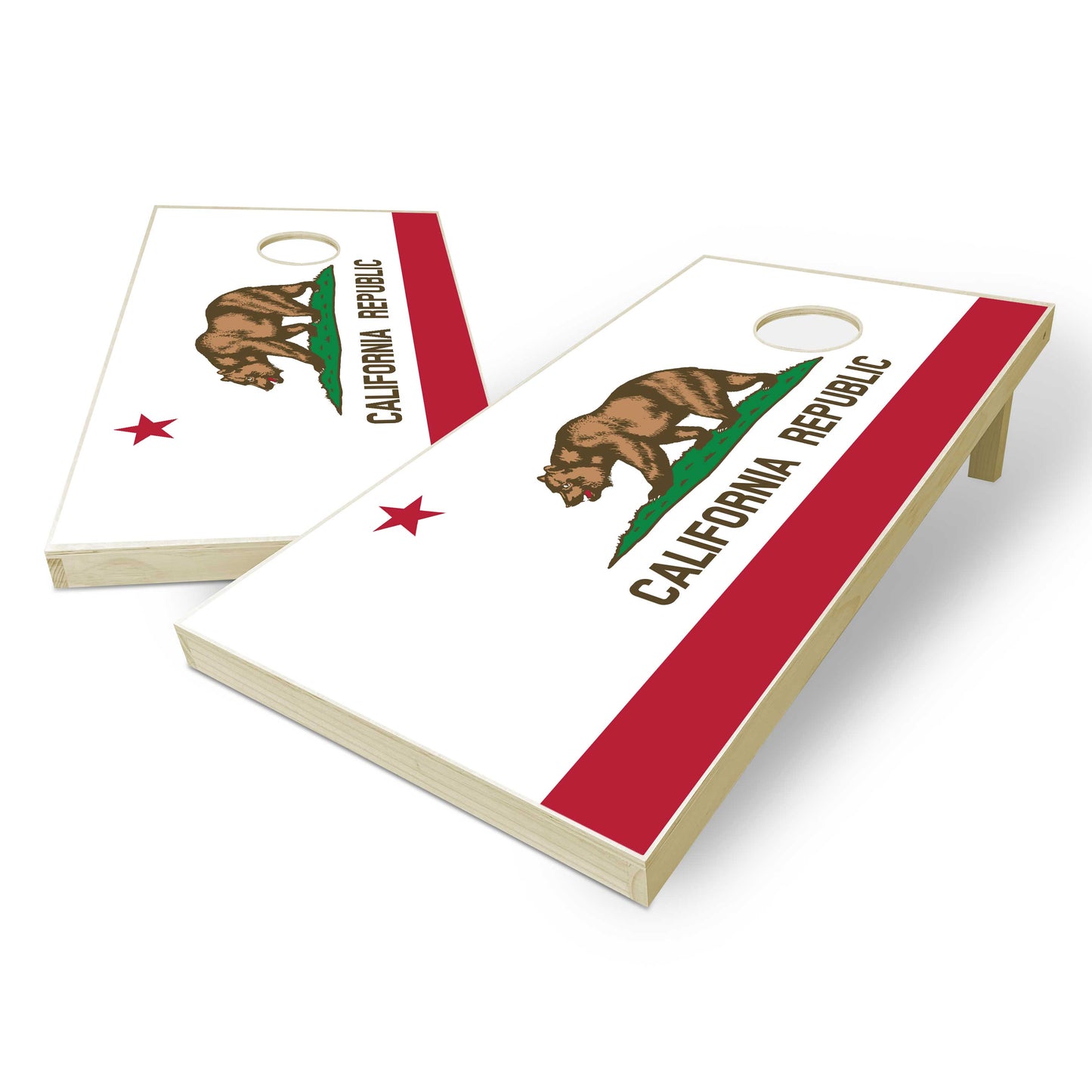 California State Flag Cornhole Set