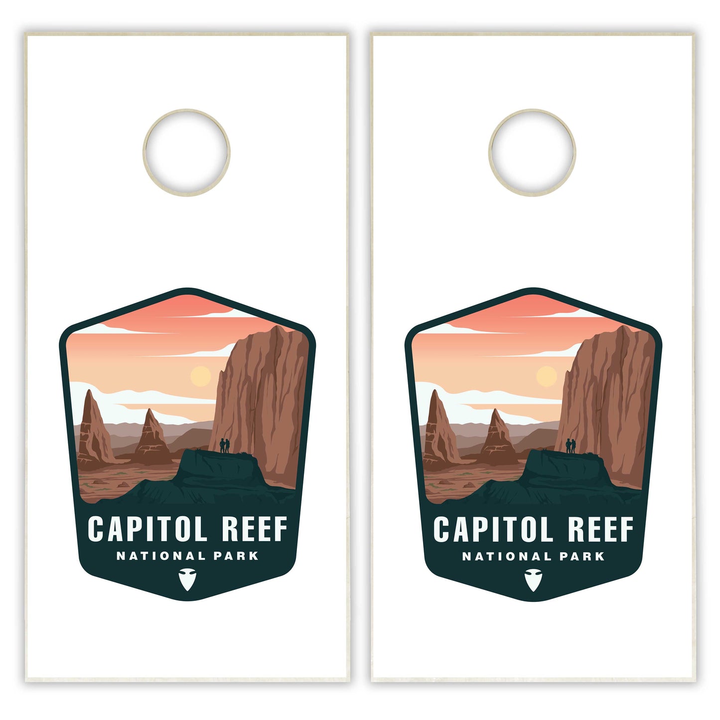 Capitol Reef National Park Cornhole Boards