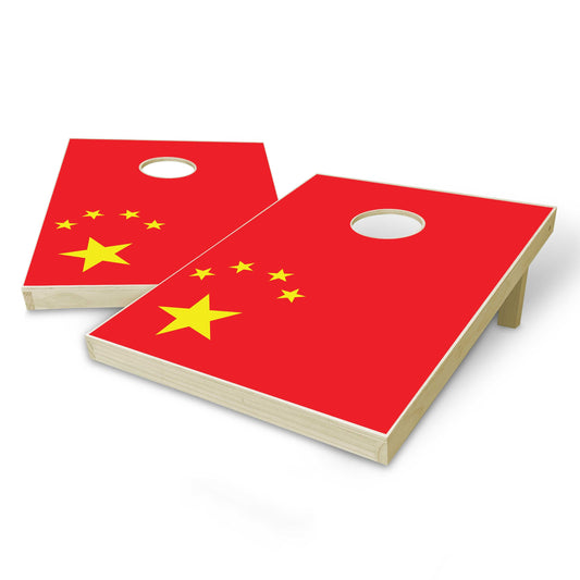 China Flag Tailgate Cornhole Set