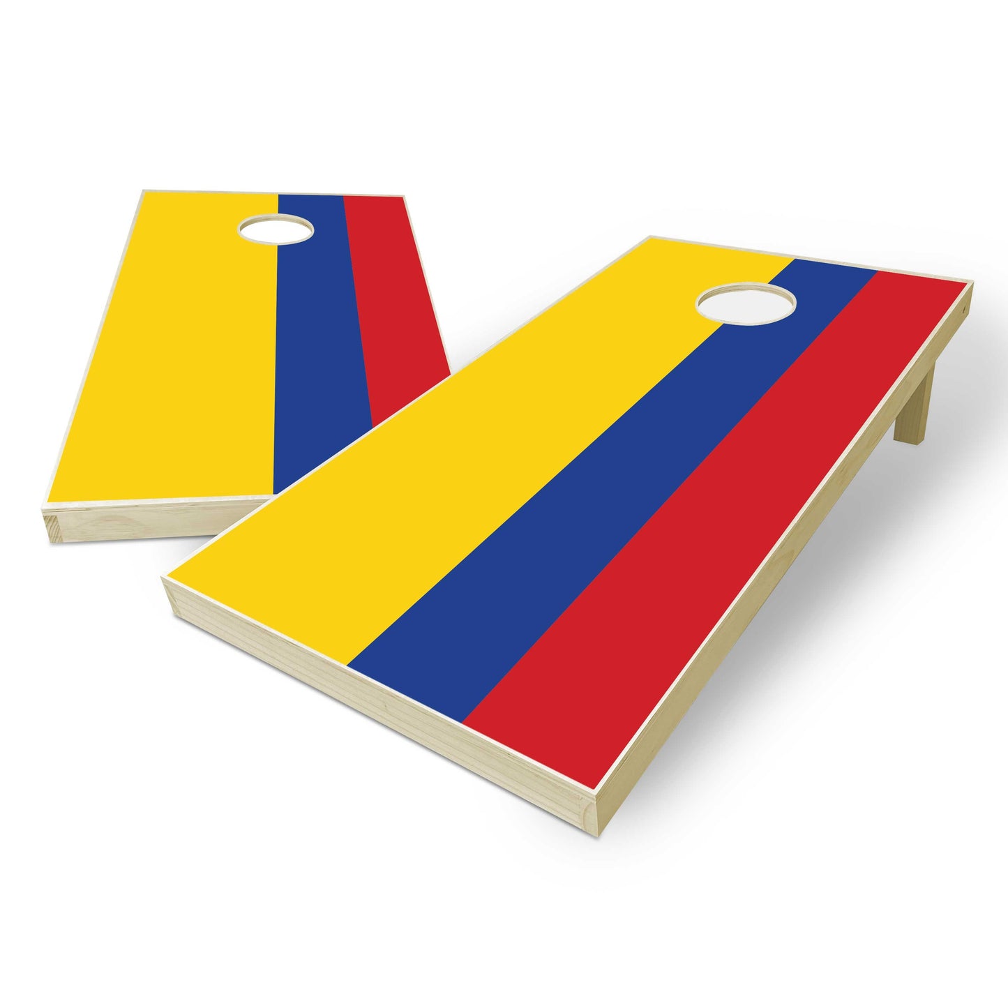Colombia Flag Cornhole Set
