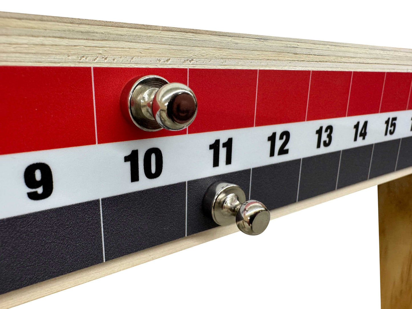 China Flag Cornhole Set - Black Wood