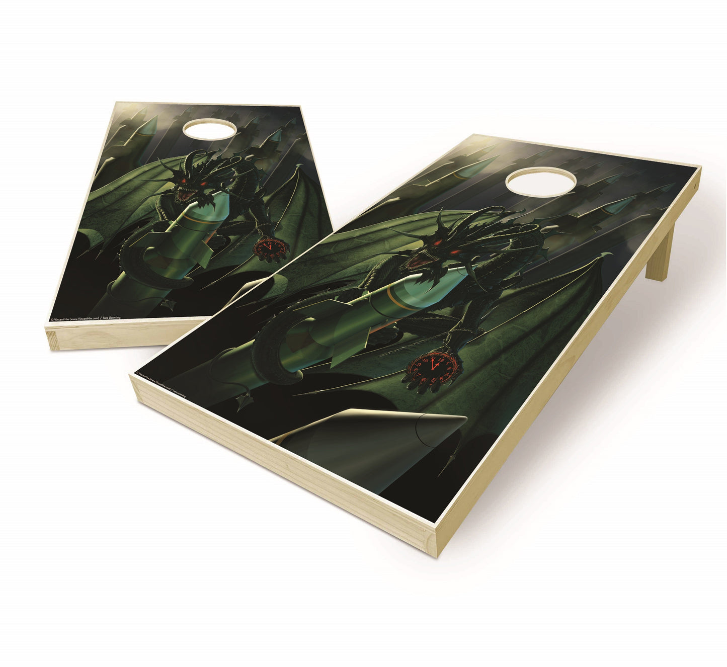 Doom Dragon Cornhole Boards