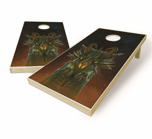 Dragon Portrait Cornhole Boards