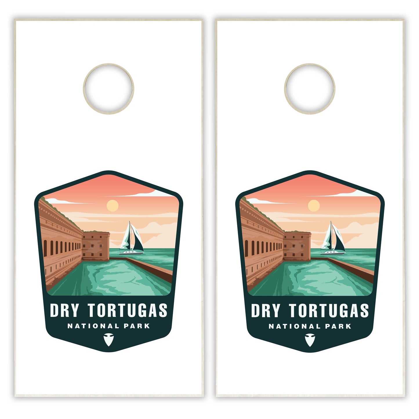 Dry Tortugas National Park Cornhole Boards