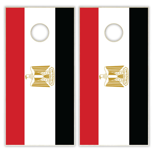 Egypt Flag Cornhole Set