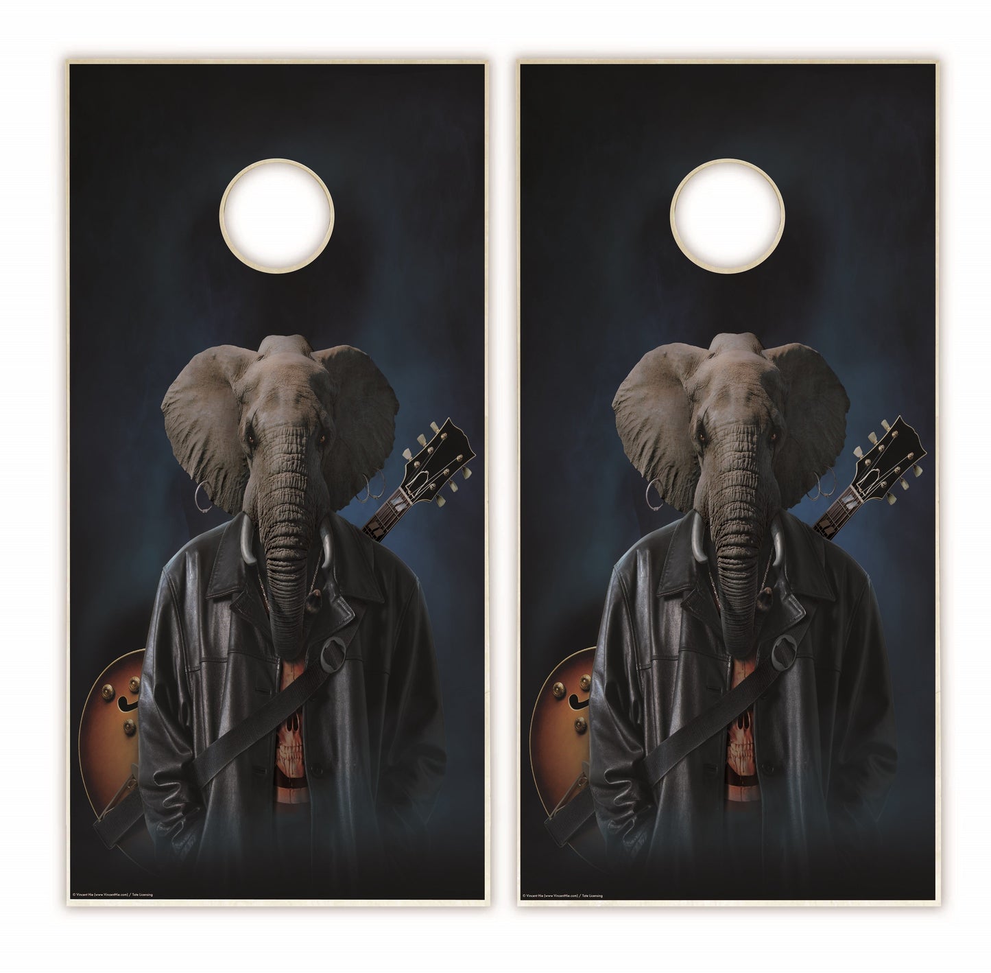 Elephice Cooper Cornhole Boards