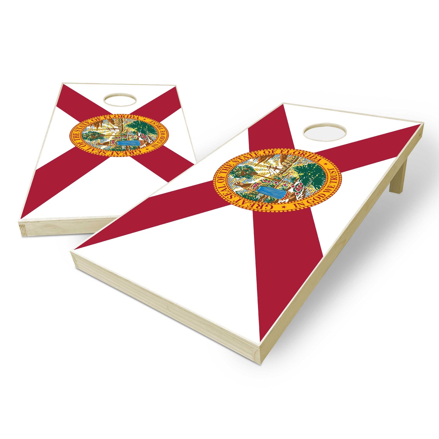 Florida State Flag Cornhole Set