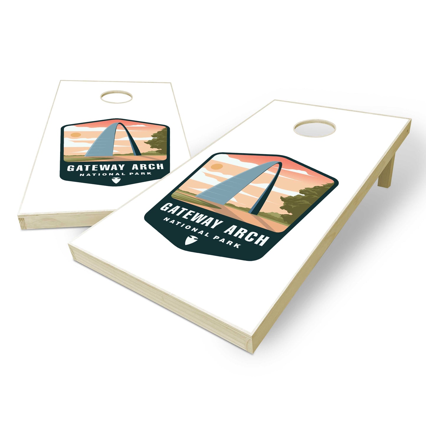 Gateway Arch National Park Cornhole Boards