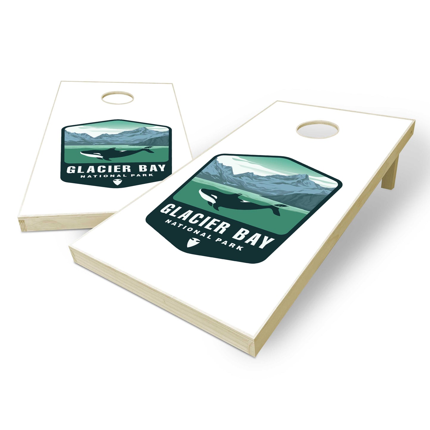 Glacier Bay National Park Cornhole Boards