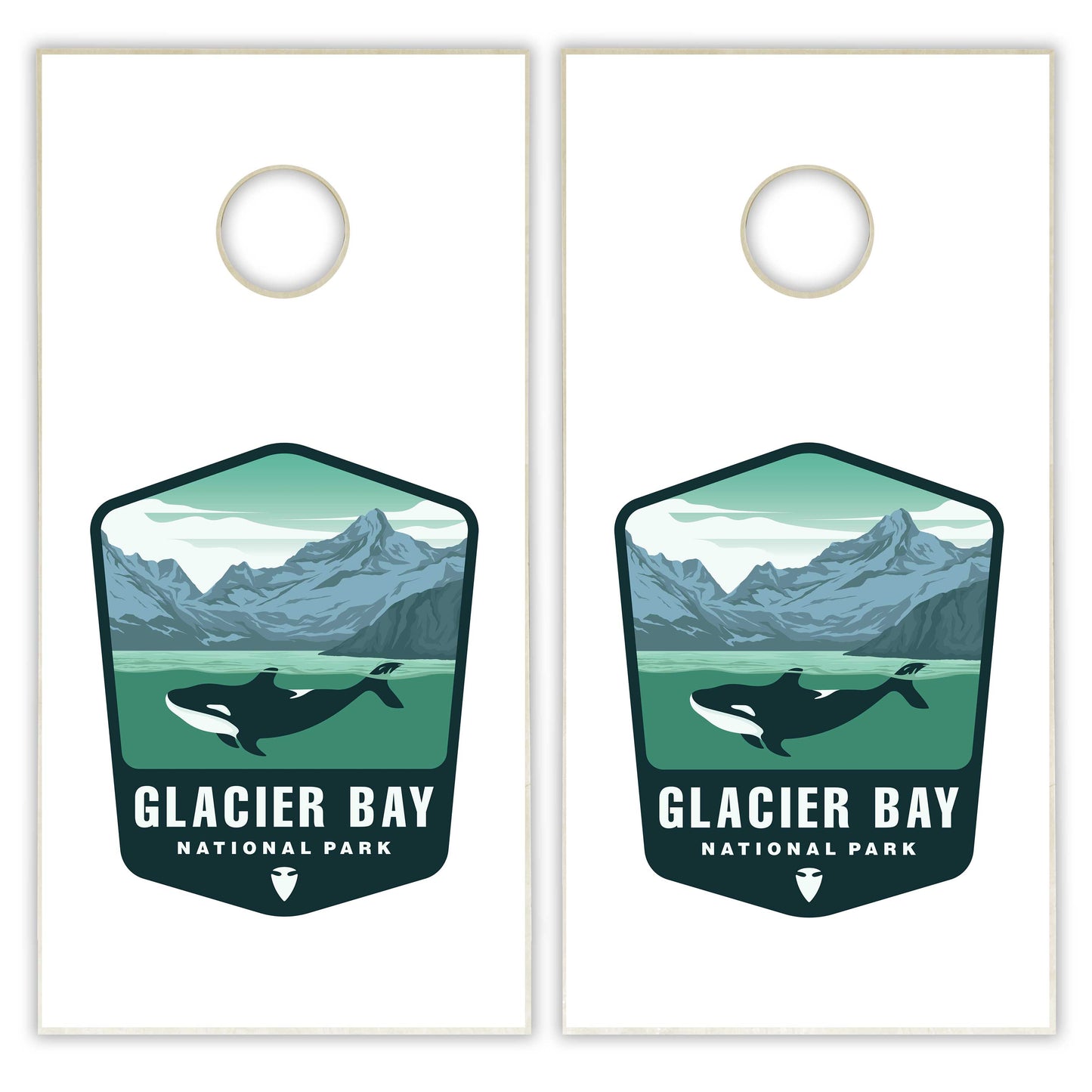 Glacier Bay National Park Cornhole Boards