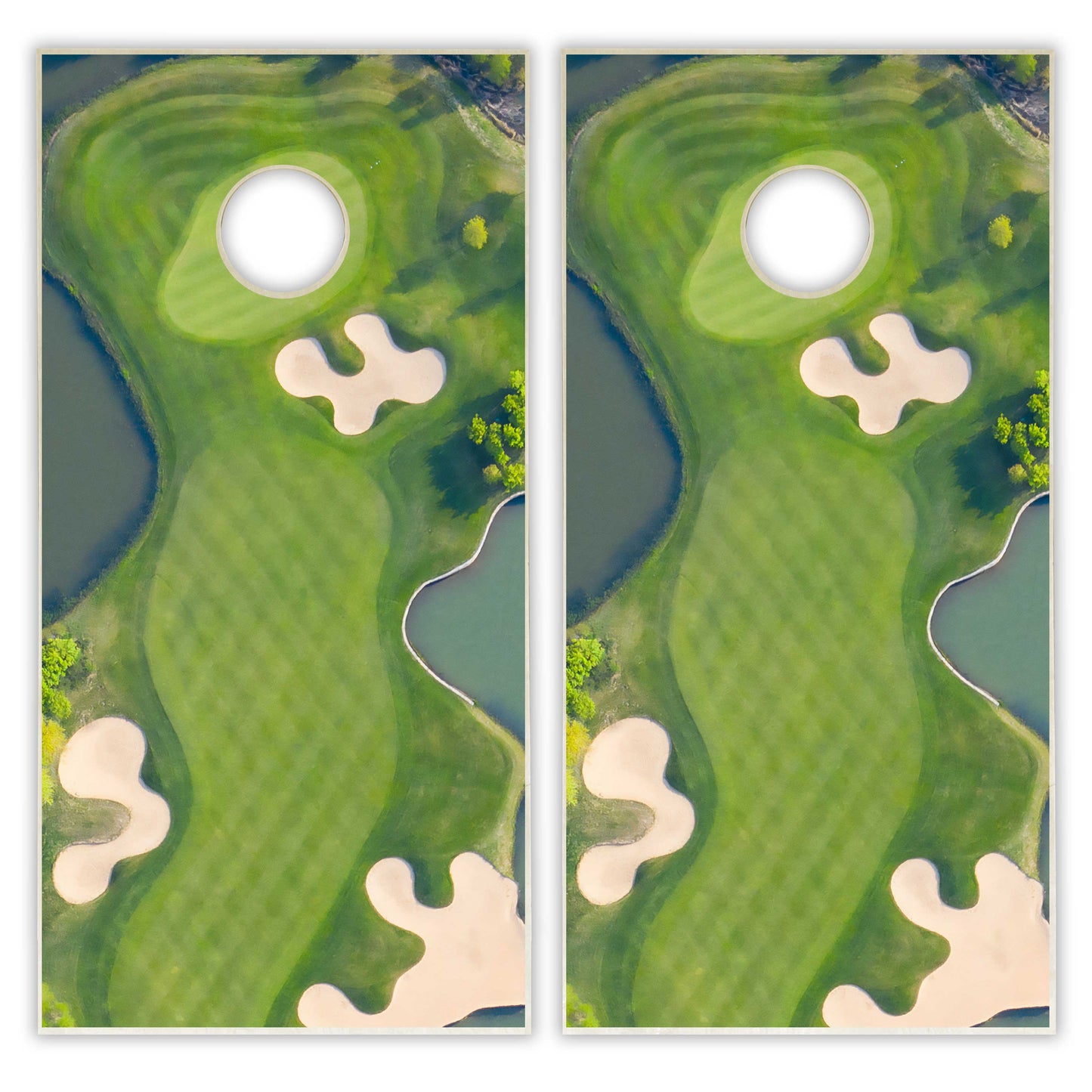 Golf Cornhole Boards