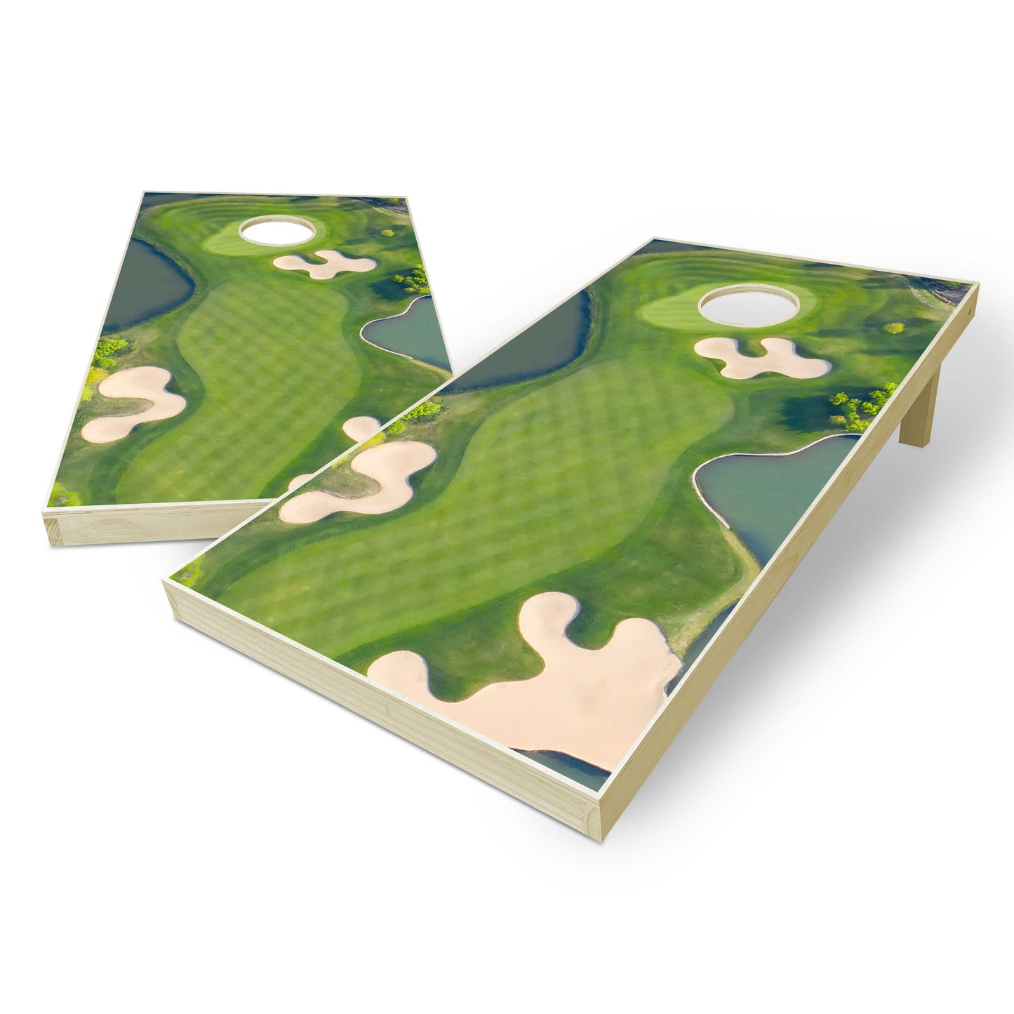 Golf Cornhole Boards