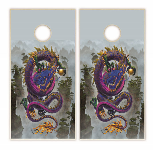 Good Fortune Dragon Cornhole Boards