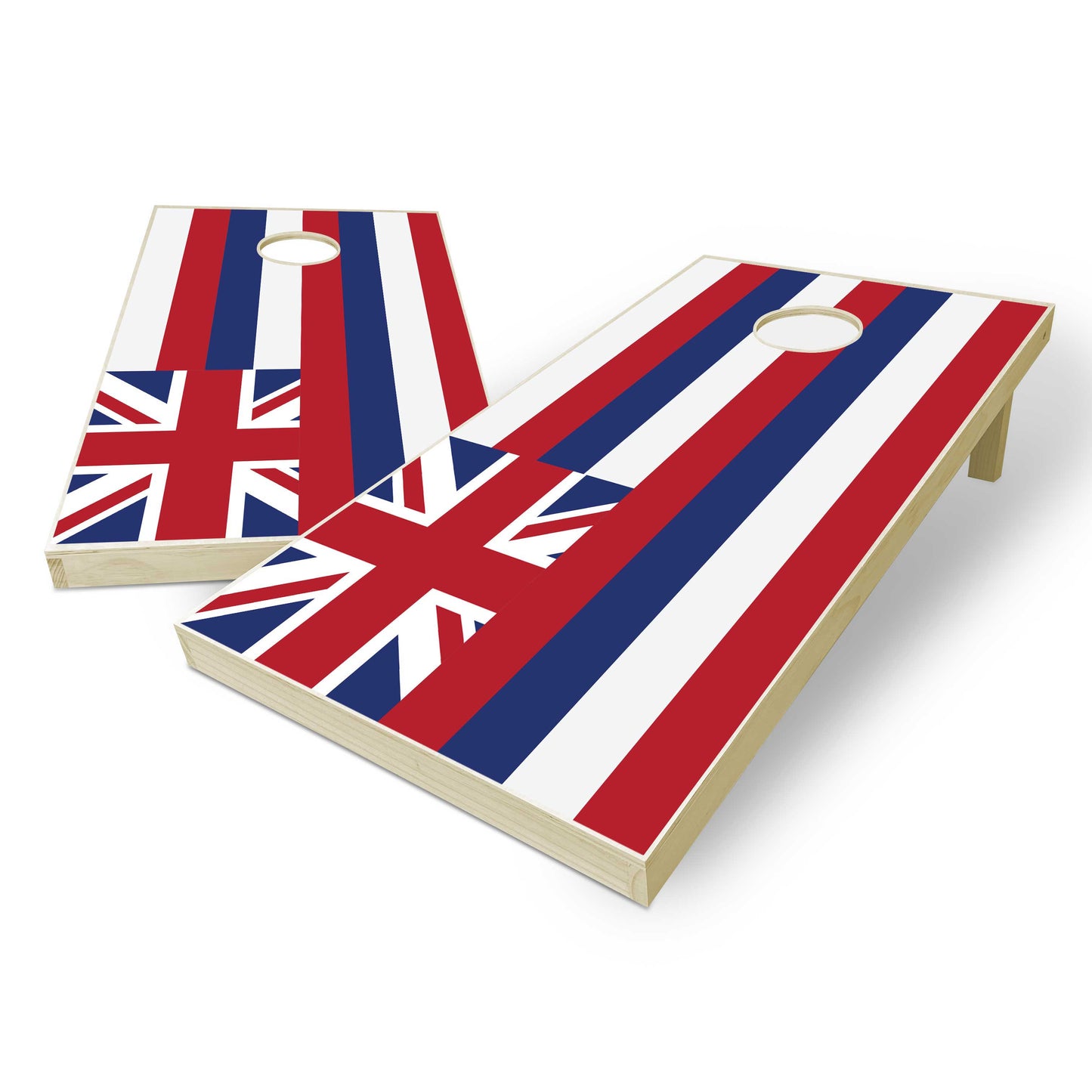 Hawaii State Flag Cornhole Set