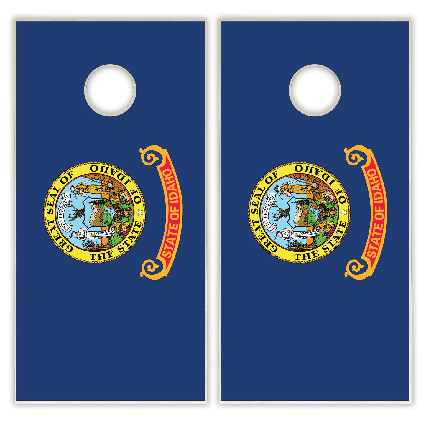 Idaho State Flag Cornhole Set