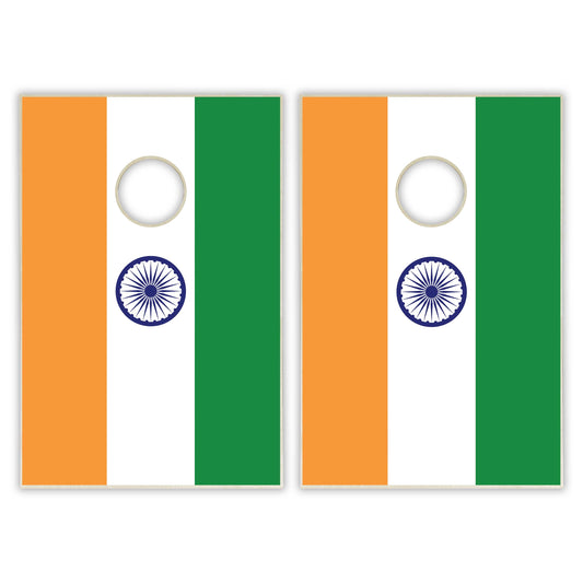 India Flag Tailgate Cornhole Set
