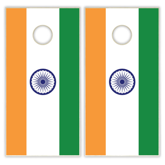 India Flag Cornhole Set
