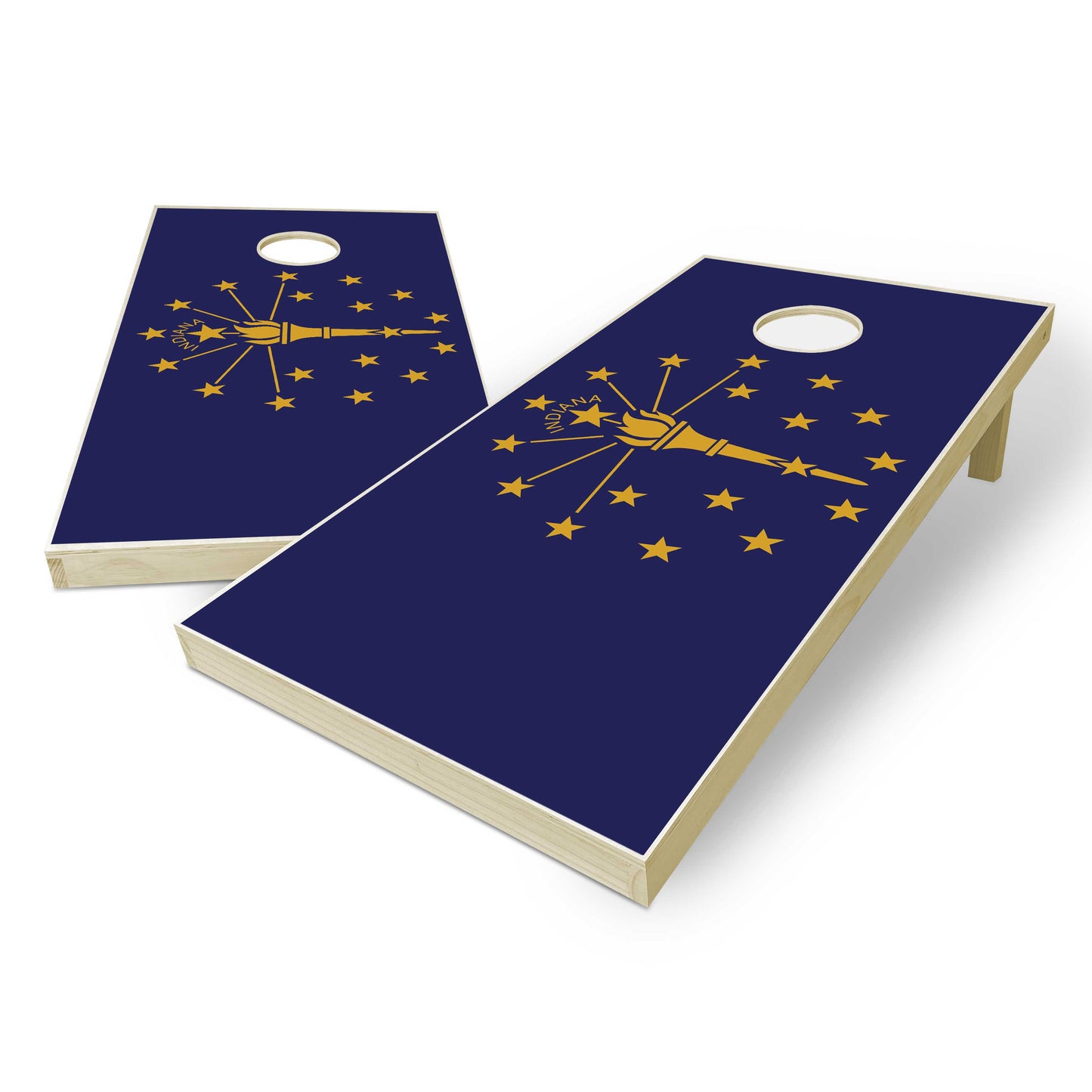 Indiana State Flag Cornhole Set