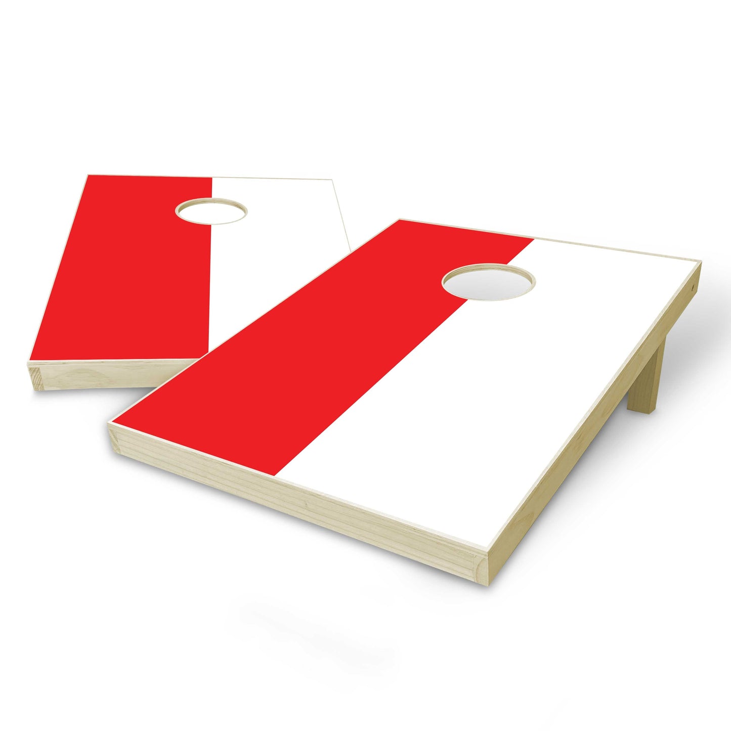 Indonesia Flag Tailgate Cornhole Set