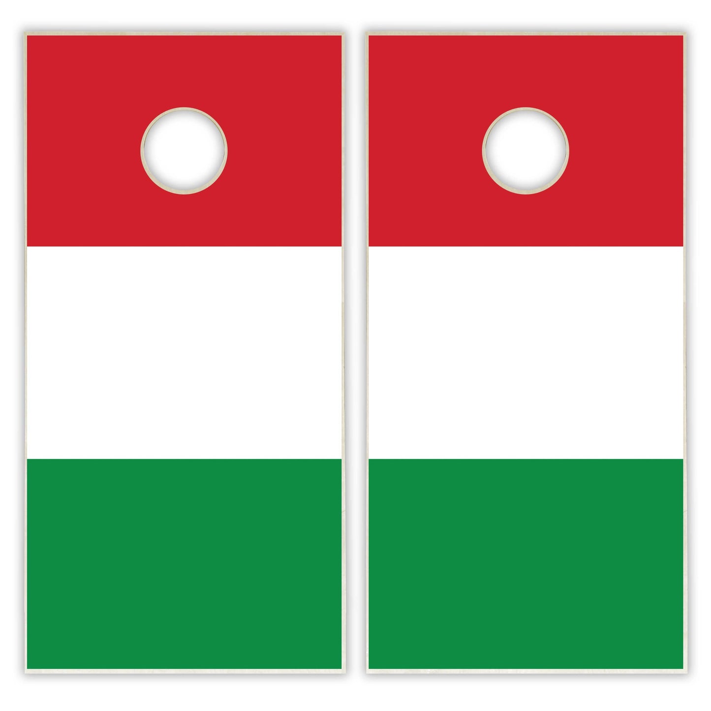 Italy Flag Cornhole Set