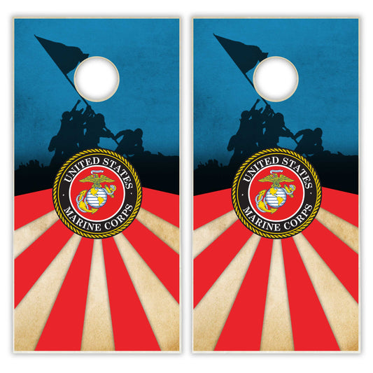 US Marines Seal Cornhole Boards