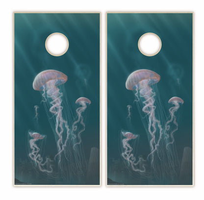 Jellyfish Cornhole Boards