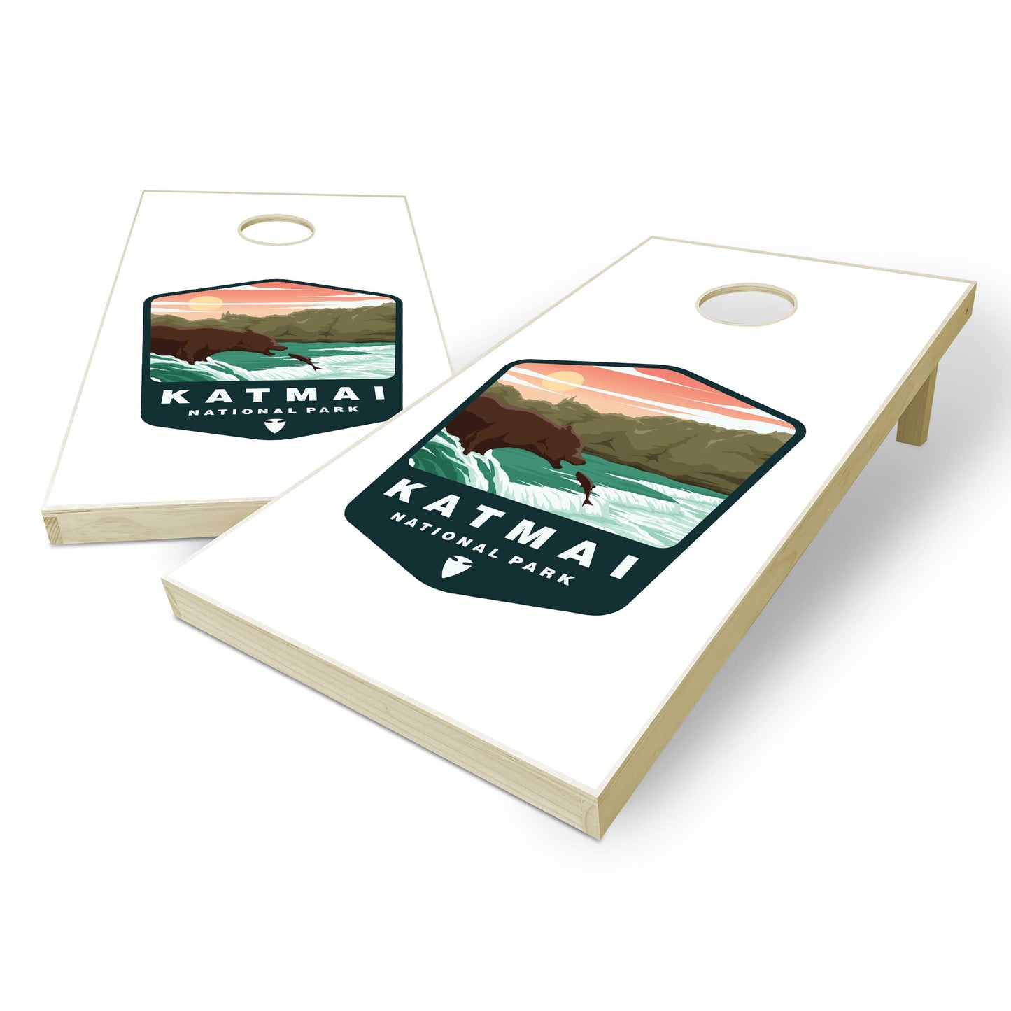 Katmai National Park Cornhole Boards