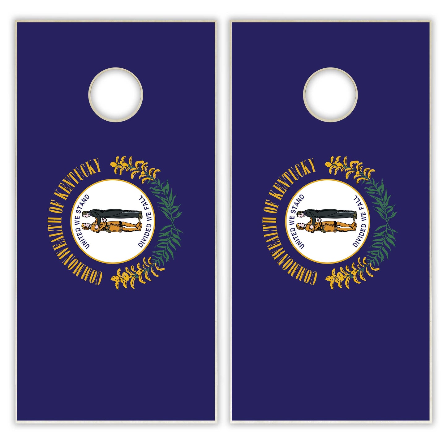 Kentucky State Flag Cornhole Set