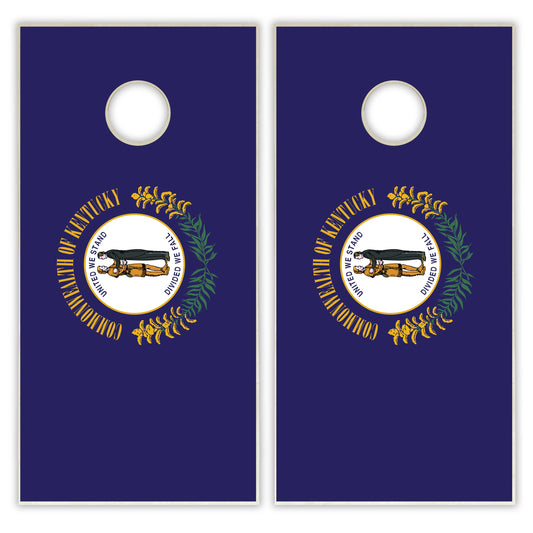 Kentucky State Flag Cornhole Set