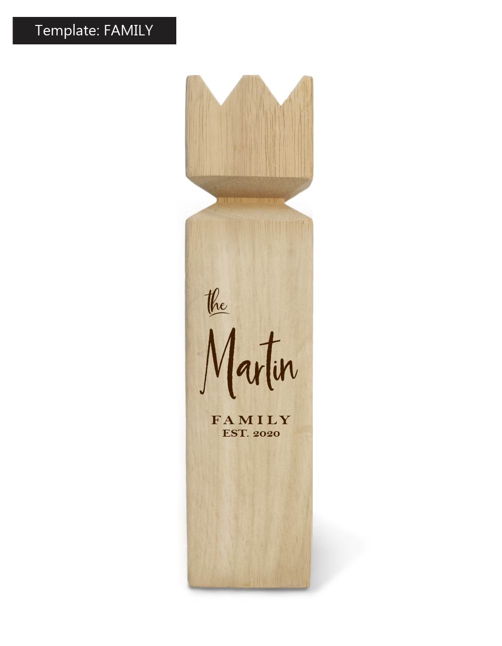 Customized Kubb Game Premium Set