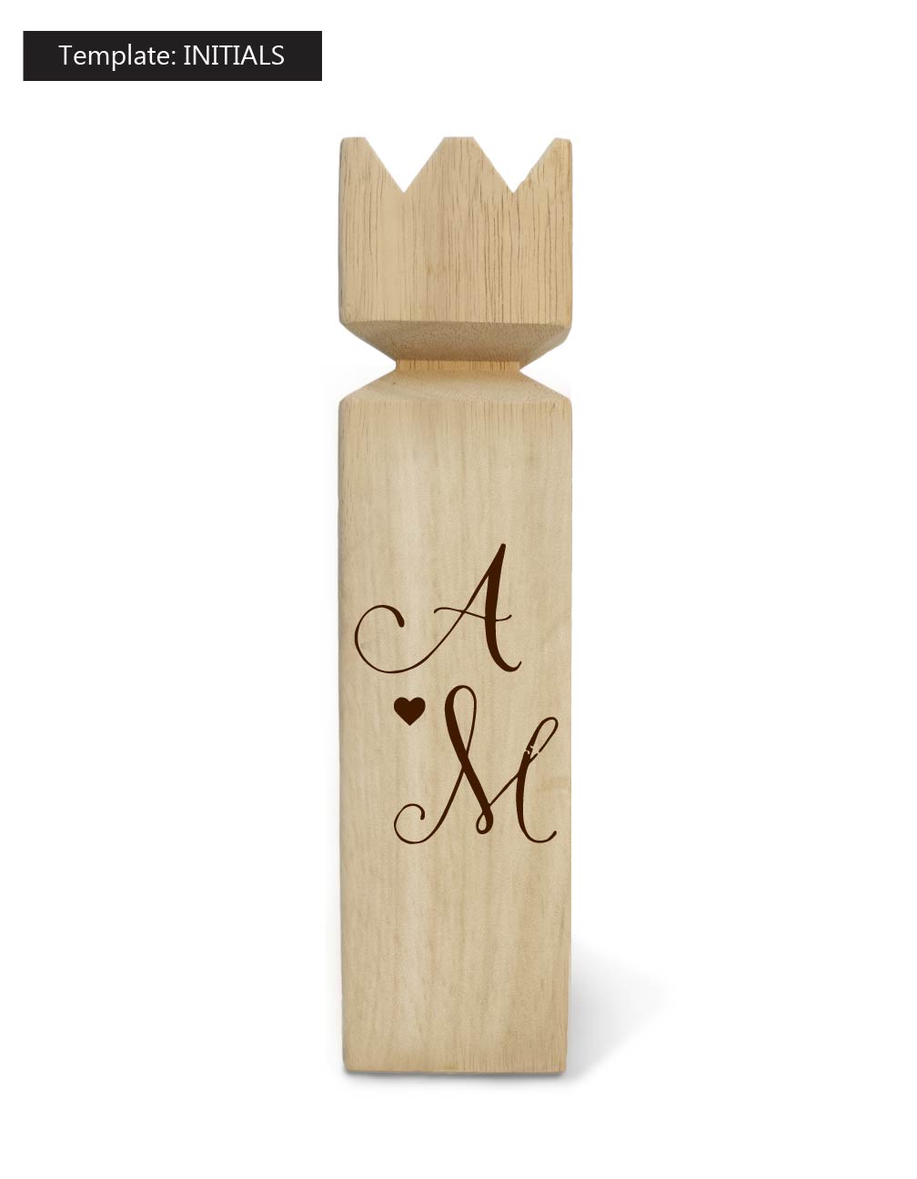 Customized Kubb Game Premium Set