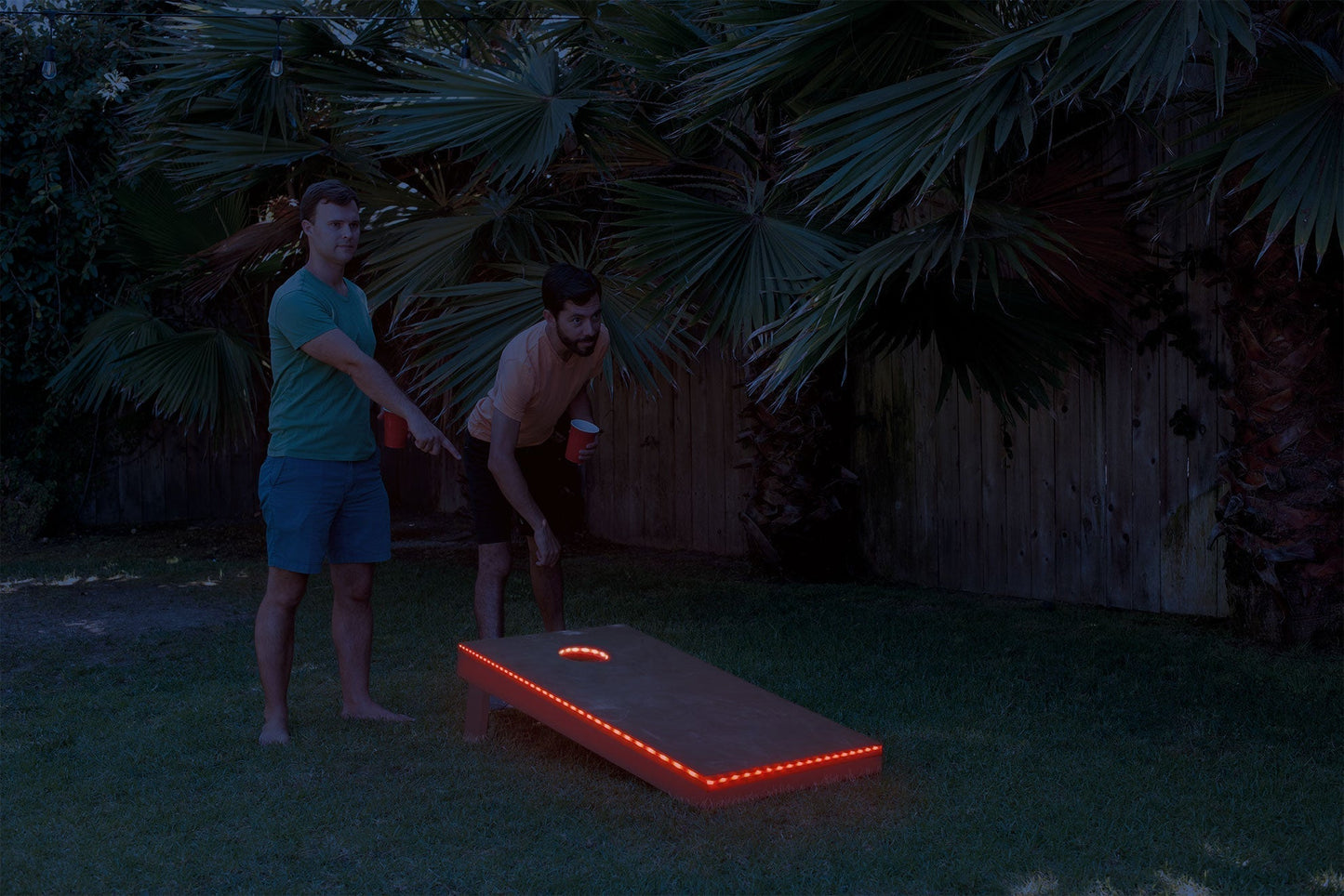 American Flag Cornhole Set