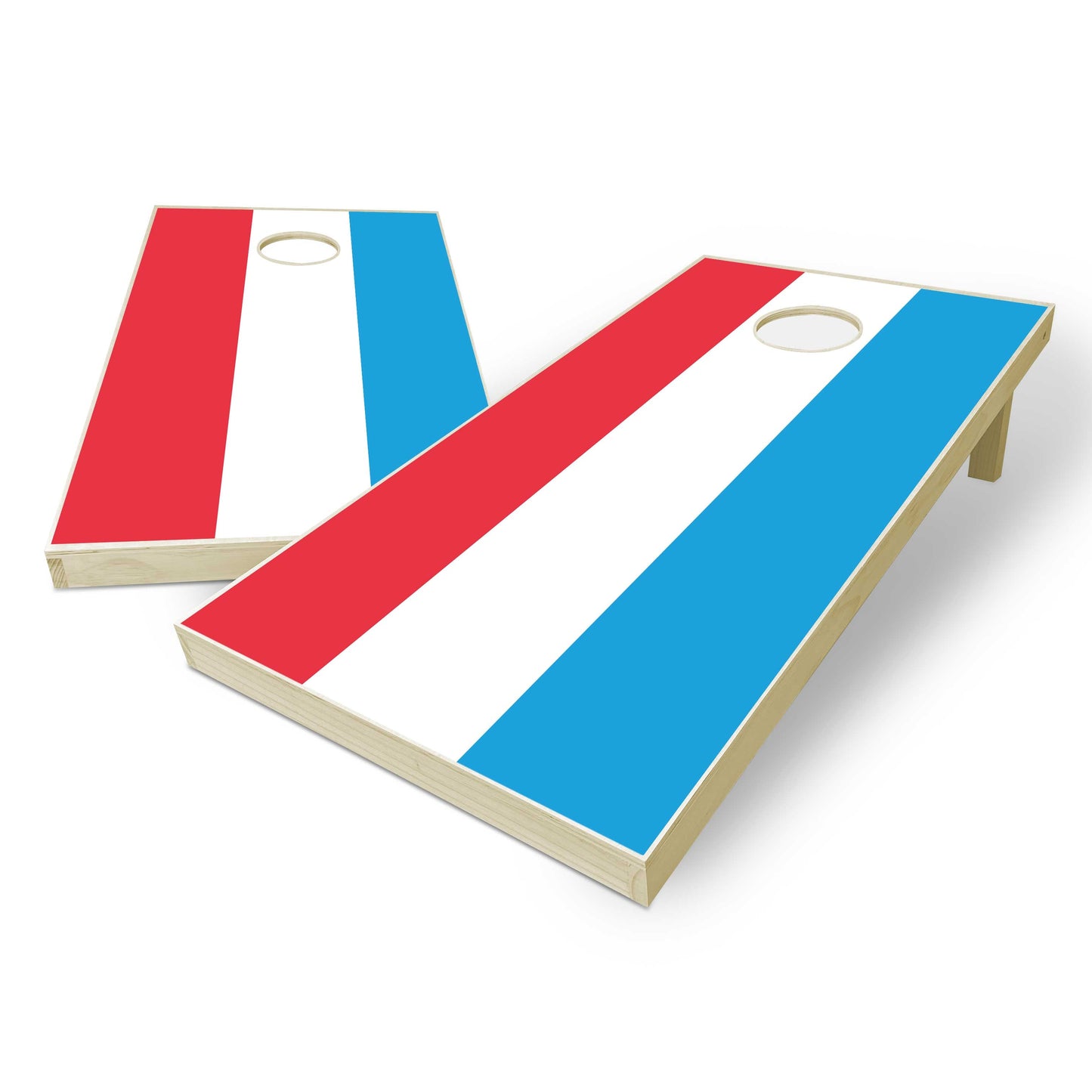 Luxembourg Flag Cornhole Set