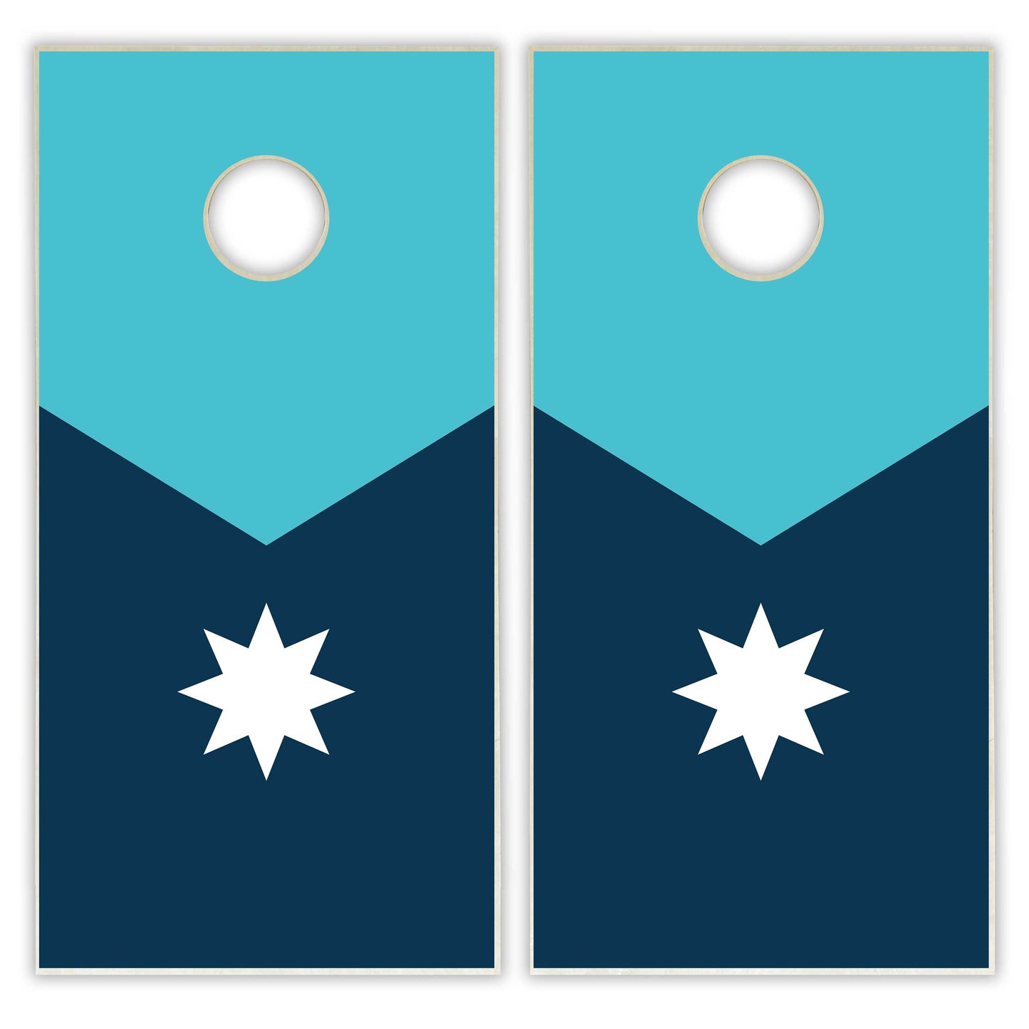 Minnesota State Flag Cornhole Set