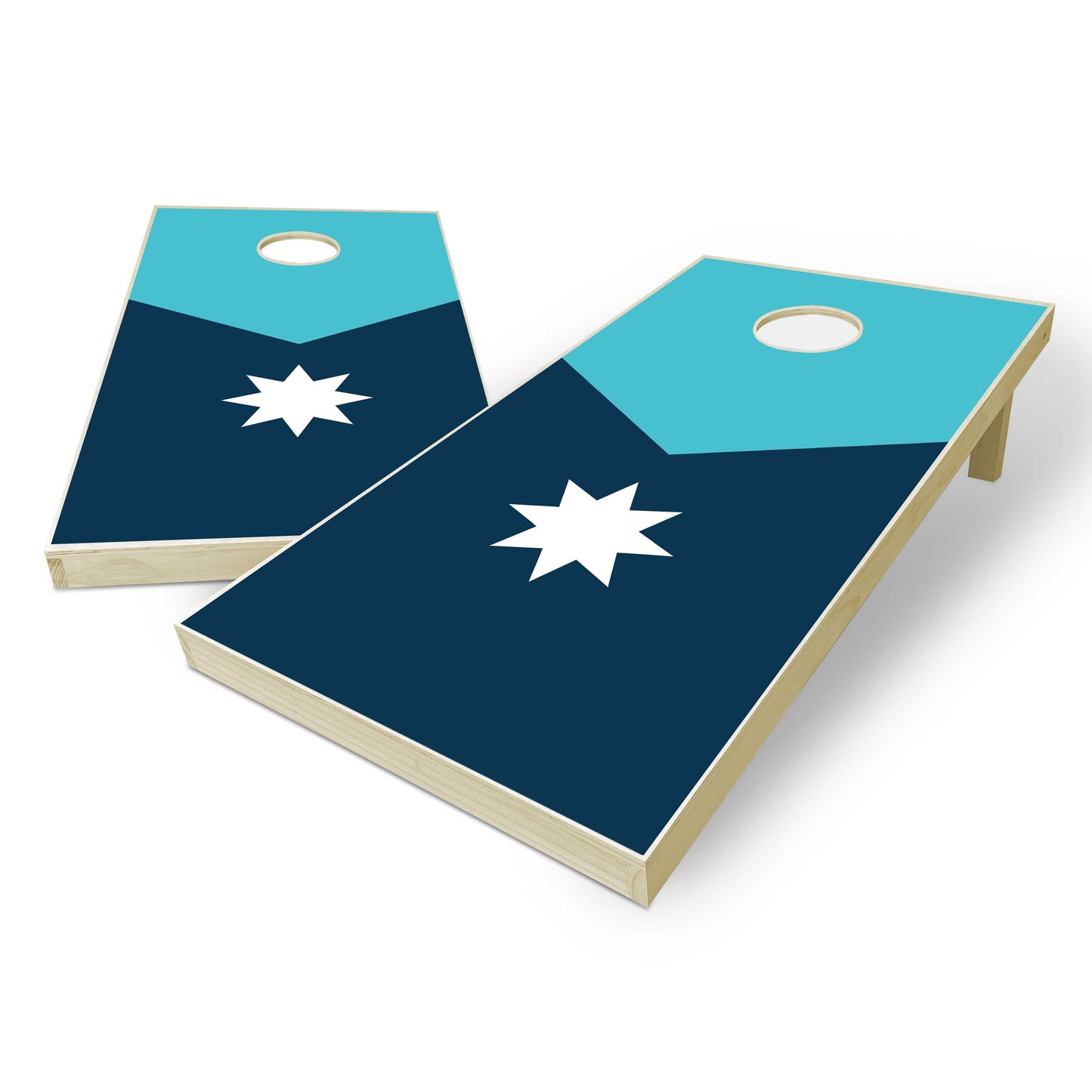 Minnesota State Flag Cornhole Set