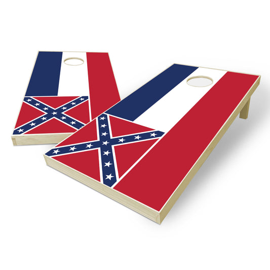 Mississippi State Flag Cornhole Set