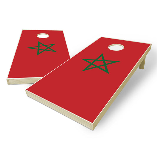 Morocco Flag Cornhole Set