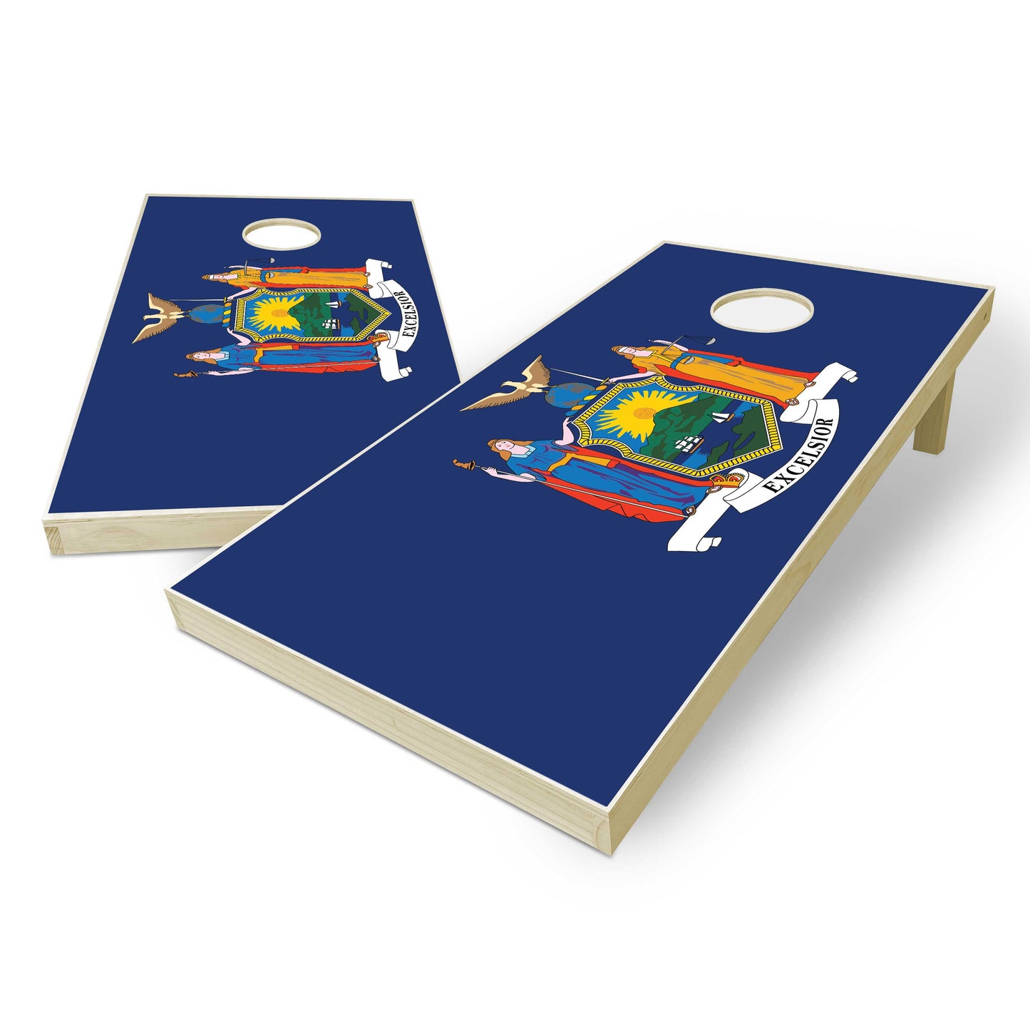 New York State Flag Cornhole Set