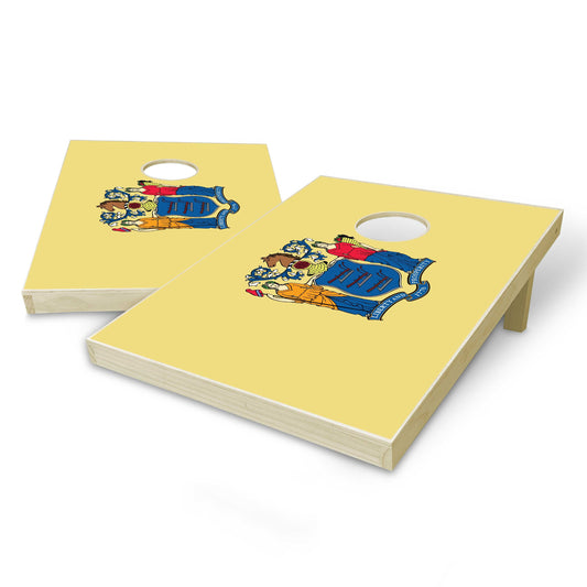 New Jersey State Flag Tailgate Cornhole Set